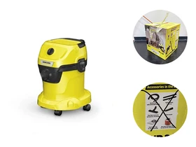 Karcher WD3 elektromos porszívó (újracsomagolt) Karcher WD3 elektromos porszívó (újracsomagolt)