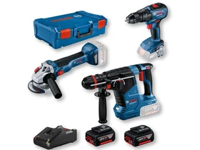 Bosch GBH + GWS + GSR 18V gépcsomag + 2 x 5,0AH XL-BOXX Bosch GBH + GWS + GSR 18V gépcsomag + 2 x 5,0AH XL-BOXX