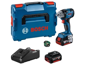 Bosch GDR 18V-220 C akkus ütvecsavarozó bitbefogással + 2 x 5,0Ah; GAL 18V-40; CoMo; L-Boxx