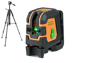 Geo-Fennel Geo1X Zöld vonallézer Hatósugár jelfogóval: 0 - 70 m | 4 x elem | Kofferben Geo-Fennel Geo1X Zöld vonallézer Hatósugár jelfogóval: 0 - 70 m | 4 x elem | Kofferben