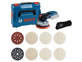Bosch GEX 18V-125 + M480 starter akkus excentercsiszoló + M480 starter Bosch GEX 18V-125 + M480 starter akkus excentercsiszoló + M480 starter