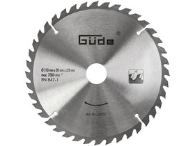Güde 210x30x40Z körfűrészlap fához Güde 210x30x40Z körfűrészlap fához