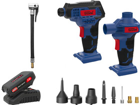 Güde KLS 18-0 akkus pumpa + LGAP 18-3020 akkumulátor és töltő szett Güde KLS 18-0 akkus pumpa + LGAP 18-3020 akkumulátor és töltő szett