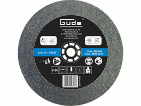 Güde köszörűkorong kettősköszörűre 250x32x32 mm K80 Güde köszörűkorong kettősköszörűre 250x32x32 mm K80