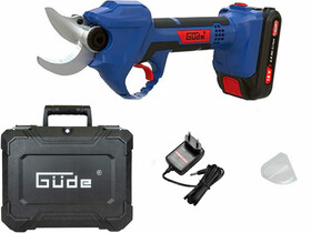 Güde ASC 18-201-05 K akkus metszőolló 18 V | 30 mm | Szénkefementes | 1 x 2 Ah akku + töltő | Kartondobozban Güde ASC 18-201-05 K akkus metszőolló 18 V | 30 mm | Szénkefementes | 1 x 2 Ah akku + töltő | Kartondobozban