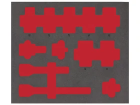 Milwaukee 417x355 mm szivacs betét 3/4 inch Milwaukee 417x355 mm szivacs betét 3/4 inch