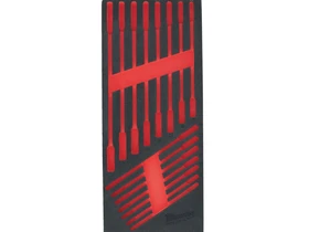 Milwaukee MAXBITE Racsnis csillag-villáskulcs 15 rsz. készlethez szivacs betét Milwaukee MAXBITE Racsnis csillag-villáskulcs 15 rsz. készlethez szivacs betét