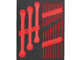 Milwaukee MAXBITE Racsnis csillag-villáskulcs 22 rsz. készlethez szivacs betét Milwaukee MAXBITE Racsnis csillag-villáskulcs 22 rsz. készlethez szivacs betét