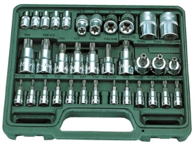 Kép: HANS 143812 TORX furatos TORX E-STAR dugokulcsfej keszlet 34r. 9634T_0.webp