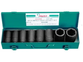 HANS 34 gepi hosszu dugokulcsfej keszlet 8r. 22-38x90mm 86608M_0 Kép: HANS 34 gepi hosszu dugokulcsfej keszlet 8r. 22-38x90mm 86608M_0.webp