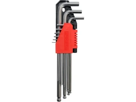 HEX KEY SET W. BALL 9PCS 1.5-10MM LONG CN Kép: HEX KEY SET W. BALL 9PCS 1.5-10MM LONG CN.webp