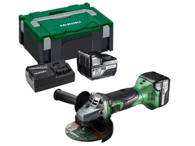 HiKOKI G18DSL2WUZ akkus sarokcsiszoló 18 V | 125 mm | 9000 RPM | Szénkefés | Akku és töltő nélkül | HSC kofferben HiKOKI G18DSL2WUZ akkus sarokcsiszoló 18 V | 125 mm | 9000 RPM | Szénkefés | Akku és töltő nélkül | HSC kofferben