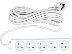 Kép: Hosszabbito eloszto foldelt vedoerintkezos 5 aljzatos 5 m.webp