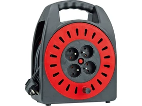 Hosszabbito kabeldob 30 m 4 aljzat PVC Kép: Hosszabbito kabeldob 30 m 4 aljzat PVC.webp