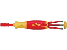 Wiha LiftUp 6 részes szigetelt multibit csavarhúzó Lapos, Pozidriv, PlusMinus/Pozidriv