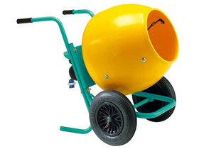 IMER Rollbeta 130 betonkeverő 230V (műanyag HDPE keverődobbal) Imer Rollbeta 130