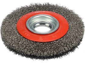 Kép: INOX drotkorong 150 mm 32 mm furat.webp