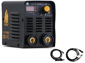 Iweld GORILLA MICROFORCE 120 VRD bevontelektródás inverteres hegesztőgép 10 - 110 A | 230 V Iweld GORILLA MICROFORCE 120 VRD bevontelektródás inverteres hegesztőgép 10 - 110 A | 230 V