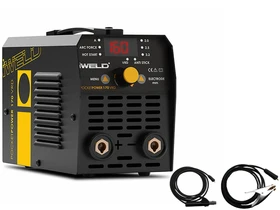 Iweld GORILLA POCKETPOWER 170 bevontelektródás inverteres hegesztőgép 20 - 160 A | 230 V Iweld GORILLA POCKETPOWER 170 bevontelektródás inverteres hegesztőgép 20 - 160 A | 230 V