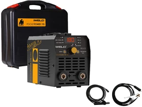Iweld GORILLA POCKETPOWER 190 VRD bevontelektródás inverteres hegesztőgép 20 - 180 A | 230 V Iweld GORILLA POCKETPOWER 190 VRD bevontelektródás inverteres hegesztőgép 20 - 180 A | 230 V