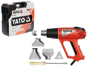 Yato YT-82293 elektromos kézi hőlégfúvó 2000 W, 600 °C, LED kijelző