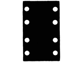 Közdarab Rezgőcsiszolóhoz 80x133mm 2 db Közdarab Rezgőcsiszolóhoz 80x133mm 2 db