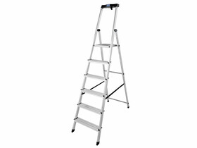 Krause Safety háztartási dobogós létra 1x6 Krause Safety háztartási dobogós létra 1x6