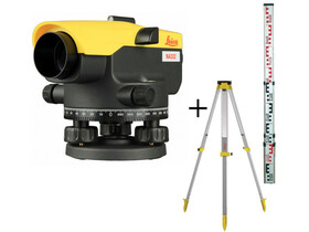 Leica NA332 + CTP104 + CLR102 5m optikai szintező csomag Leica NA332