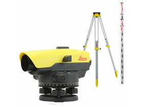 Leica NA532 + CTP104 + CLR102 5m optikai szintező csomag Leica NA532