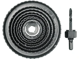 Lyukfuresz keszlet 38127 mm 9 reszes Kép: Lyukfuresz keszlet 38127 mm 9 reszes.webp