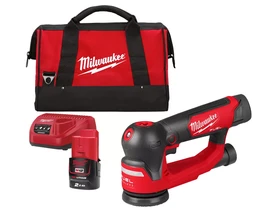 Milwaukee M12FSDR75-202B akkus excentercsiszoló Milwaukee M12FSDR75-202B akkus excentercsiszoló