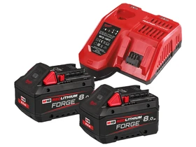 Milwaukee M18FORGENRG-802 akkumulátor és töltő szett Milwaukee M18FORGENRG-802 akkumulátor és töltő szett