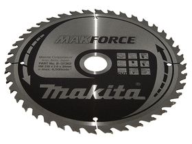 Makita 235x30 mm Z40 körfűrészlap Makita 235x30 mm Z40 körfűrészlap