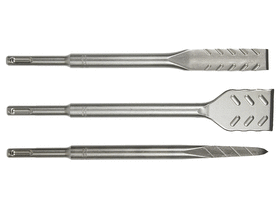 Makita B-64238, B-64244, E-20177 sDS-Plus véső készlet 3 db Makita B-64238, B-64244, E-20177 sDS-Plus véső készlet 3 db