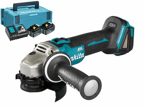 Makita DGA504RTJ akkus sarokcsiszoló 18 V | 125 mm | 8500 RPM | Szénkefementes | 2 x 5 Ah akku + töltő | MakPac-ban Makita DGA504RTJ akkus sarokcsiszoló 18 V | 125 mm | 8500 RPM | Szénkefementes | 2 x 5 Ah akku + töltő | MakPac-ban