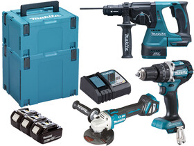 Makita DLX3119TJ gépcsomag Makita DLX3119TJ gépcsomag