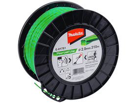 Makita E-01781 2 mm x 310 m-es zöld négyszögletes damil fűkaszához Makita E-01781 2 mm x 310 m-es zöld négyszögletes damil fűkaszához
