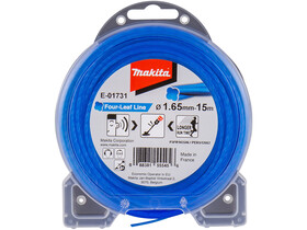 Makita négylevelű damil, kék, 1.65mm 15m Makita négylevelű damil, kék, 1.65mm 15m
