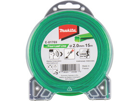 Makita négylevelű damil, zöld, 2.0mm 15m Makita négylevelű damil, zöld, 2.0mm 15m