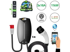 Mastroweld EVOCHARGE elektromos auto tolto 11 kW 3 x 16 A 400 V 5 m_0 Kép: Mastroweld EVOCHARGE elektromos auto tolto 11 kW 3 x 16 A 400 V 5 m_0.webp