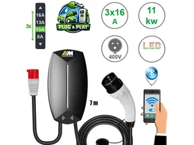 Kép: Mastroweld EVOCHARGE elektromos auto tolto 11 kW  3 x 16 A  400 V  7 m_0.webp