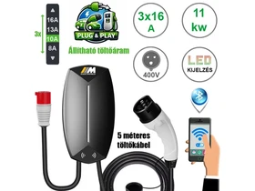 Kép: Mastroweld EVOCHARGE elektromos auto tolto 11 kW 5m_0.webp