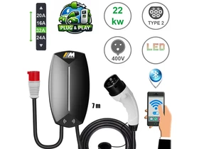 Kép: Mastroweld EVOCHARGE elektromos auto tolto 22 kW  3 x 32 A  400 V  7 m_0.webp