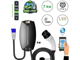 Kép: Mastroweld EVOCHARGE elektromos auto tolto 7 kW  16 - 32 A  230 V  5 m_0.webp
