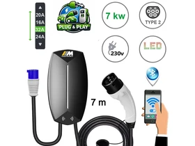 Kép: Mastroweld EVOCHARGE elektromos auto tolto 7 kW  6 - 32 A  230 V  7 m_0.webp