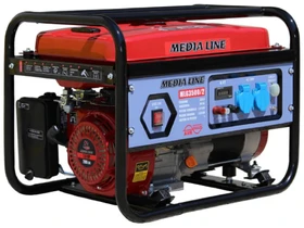 Kép: Media Line MLG 3500 benzines egyfazisu aggregator 7 LE AVR_0.webp