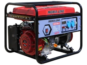 Kép: Media Line MLG 6500 benzines egyfazisu aggregator 15 LE AVR_0.webp
