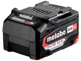 Metabo 18 V 5,2 Ah Li-Power akkumulátor Metabo 18 V 5,2 Ah Li-Power akkumulátor