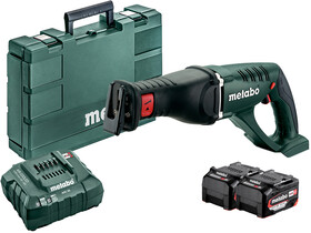 Metabo ASE 18 LTX 2 x 5,2Ah akkus orrfűrész kofferben Metabo ASE 18 LTX 2 x 5,2Ah akkus orrfűrész kofferben