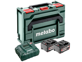 Metabo Basic-Set 2 x 4.0 Ah + ML akkumulátor és töltő szett